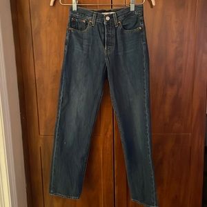 Levi’s wedgie straight jeans